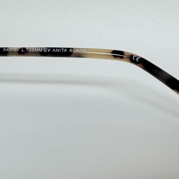 BCBGMAXAZRIA Anita Black Eyeglasses Frame 54-16-130mm B36mm H13682 - Picture 7 of 8